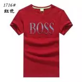 hugo boss t-shirt slim fit pas cher b1716 red